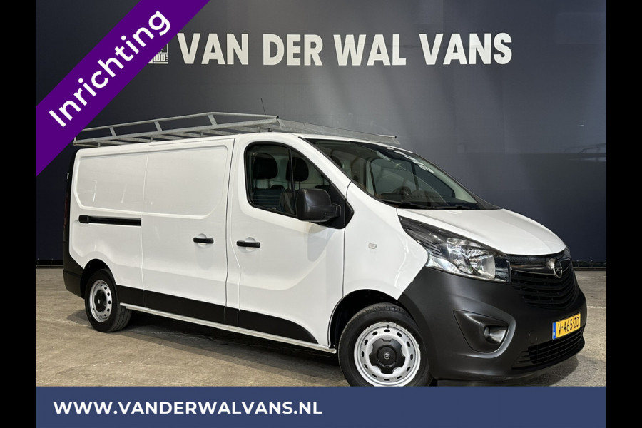 Opel Vivaro 1.6 CDTI 125 pk L2H1 inrichting Euro6 Airco | Camera | Navigatie | Imperiaal | Trekhaak | Cruisecontrol Parkeersensoren, Bijrijdersbank