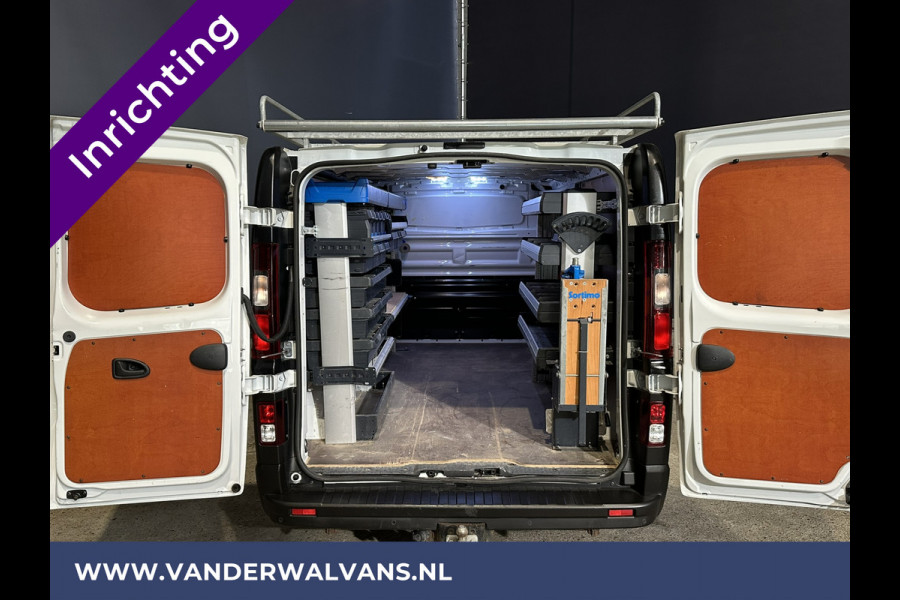 Opel Vivaro 1.6 CDTI 125 pk L2H1 inrichting Euro6 Airco | Camera | Navigatie | Imperiaal | Trekhaak | Cruisecontrol Parkeersensoren, Bijrijdersbank