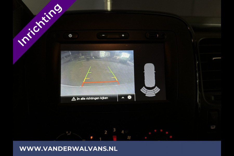 Opel Vivaro 1.6 CDTI 125 pk L2H1 inrichting Euro6 Airco | Camera | Navigatie | Imperiaal | Trekhaak | Cruisecontrol Parkeersensoren, Bijrijdersbank