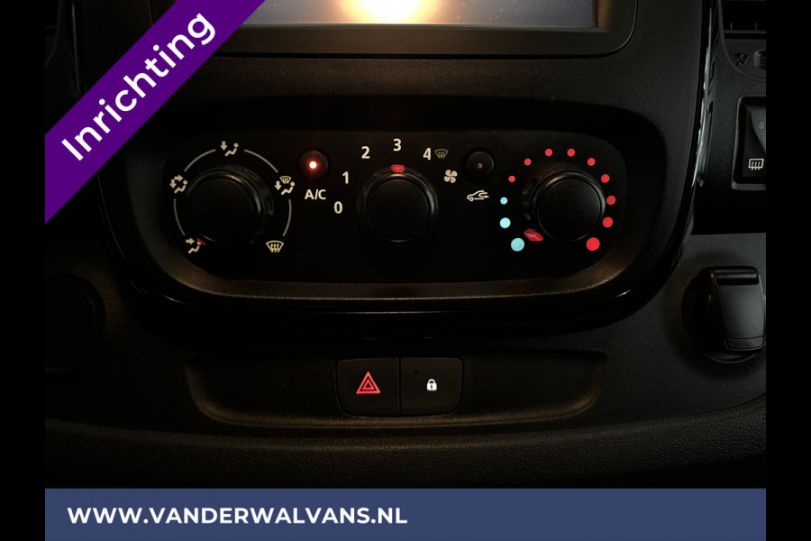Opel Vivaro 1.6 CDTI 125 pk L2H1 inrichting Euro6 Airco | Camera | Navigatie | Imperiaal | Trekhaak | Cruisecontrol Parkeersensoren, Bijrijdersbank
