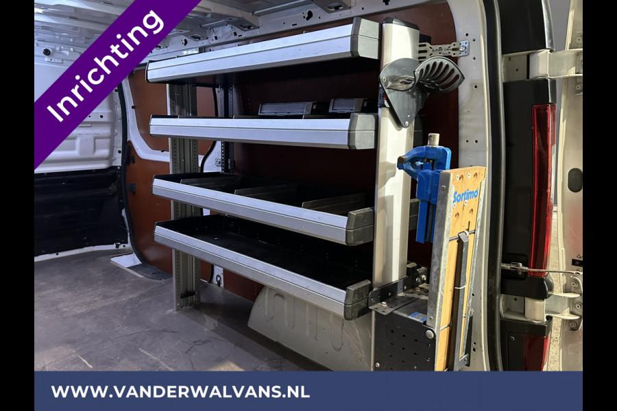 Opel Vivaro 1.6 CDTI 125 pk L2H1 inrichting Euro6 Airco | Camera | Navigatie | Imperiaal | Trekhaak | Cruisecontrol Parkeersensoren, Bijrijdersbank