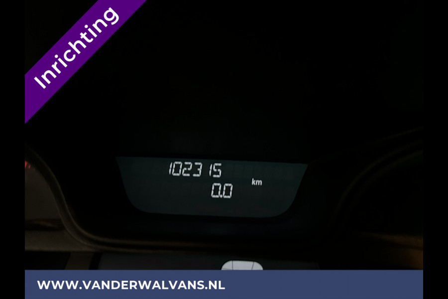 Opel Vivaro 1.6 CDTI 125 pk L2H1 inrichting Euro6 Airco | Camera | Navigatie | Imperiaal | Trekhaak | Cruisecontrol Parkeersensoren, Bijrijdersbank