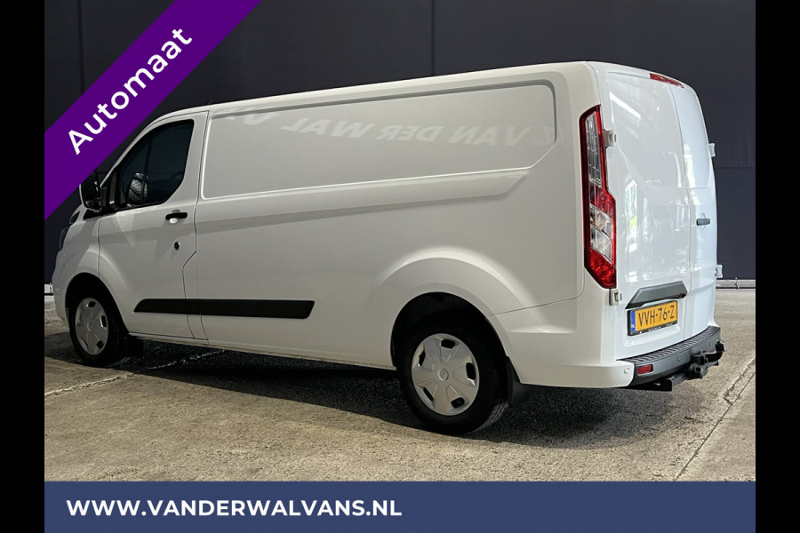 Ford Transit Custom 2.0 TDCI 130pk Automaat L2H1 inrichting Euro6 Airco | Camera | Apple Carplay | Cruisecontrol LED, Stoelverwarming, Verwarmde voorruit, Trekhaak, Parkeersensoren