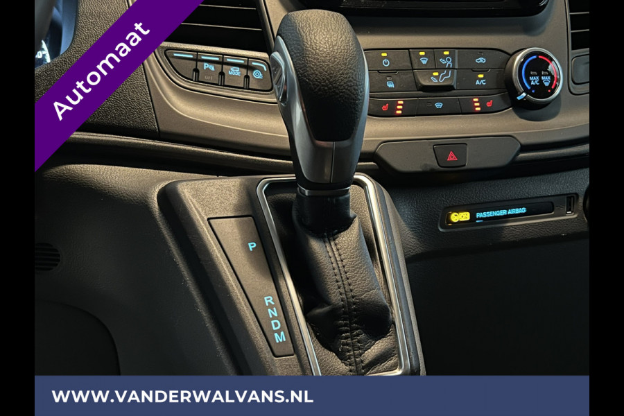 Ford Transit Custom 2.0 TDCI 130pk Automaat L2H1 inrichting Euro6 Airco | Camera | Apple Carplay | Cruisecontrol LED, Stoelverwarming, Verwarmde voorruit, Trekhaak, Parkeersensoren