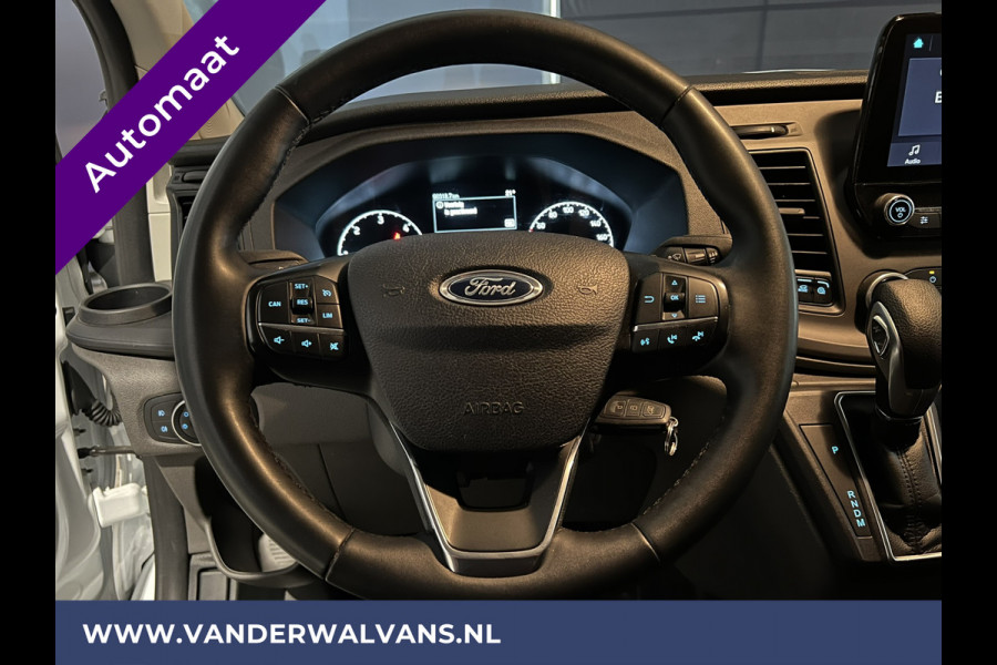 Ford Transit Custom 2.0 TDCI 130pk Automaat L2H1 inrichting Euro6 Airco | Camera | Apple Carplay | Cruisecontrol LED, Stoelverwarming, Verwarmde voorruit, Trekhaak, Parkeersensoren