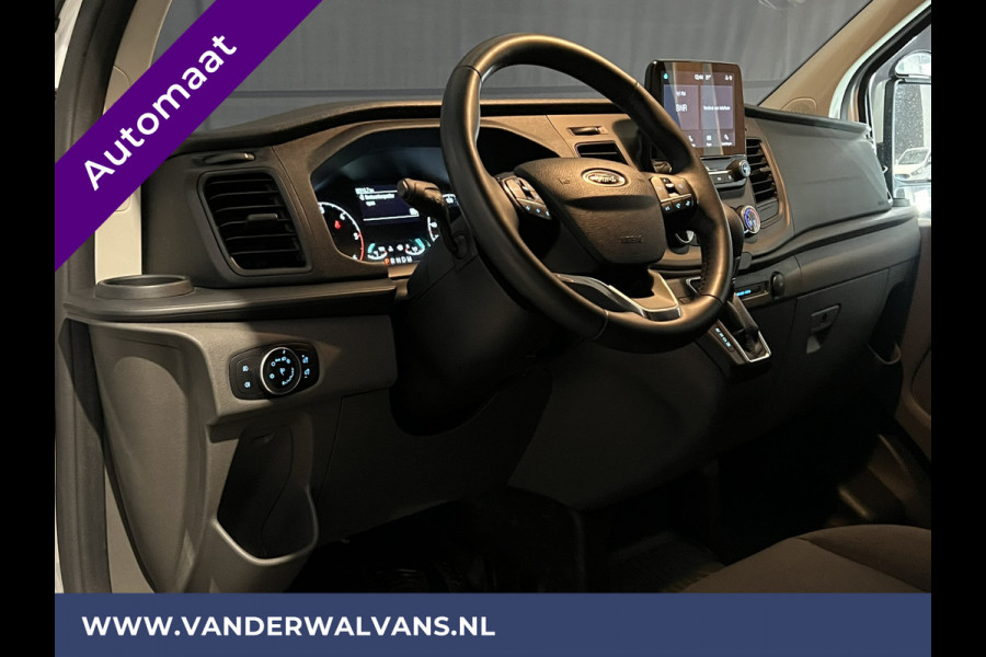 Ford Transit Custom 2.0 TDCI 130pk Automaat L2H1 inrichting Euro6 Airco | Camera | Apple Carplay | Cruisecontrol LED, Stoelverwarming, Verwarmde voorruit, Trekhaak, Parkeersensoren