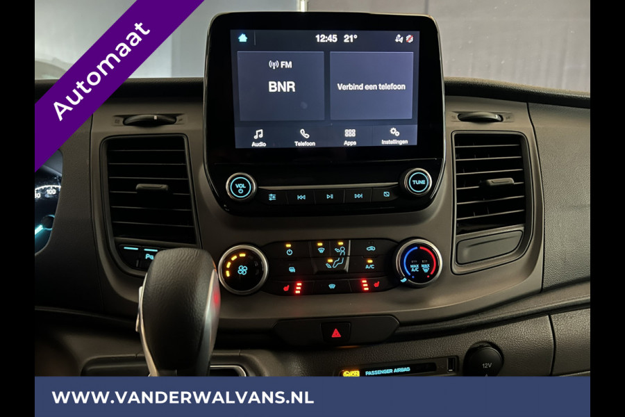Ford Transit Custom 2.0 TDCI 130pk Automaat L2H1 inrichting Euro6 Airco | Camera | Apple Carplay | Cruisecontrol LED, Stoelverwarming, Verwarmde voorruit, Trekhaak, Parkeersensoren