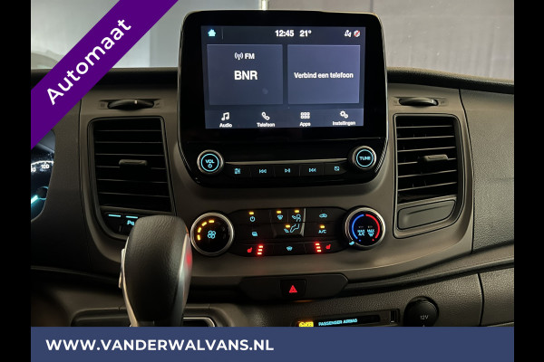 Ford Transit Custom 2.0 TDCI 130pk Automaat L2H1 inrichting Euro6 Airco | Camera | Apple Carplay | Cruisecontrol LED, Stoelverwarming, Verwarmde voorruit, Trekhaak, Parkeersensoren
