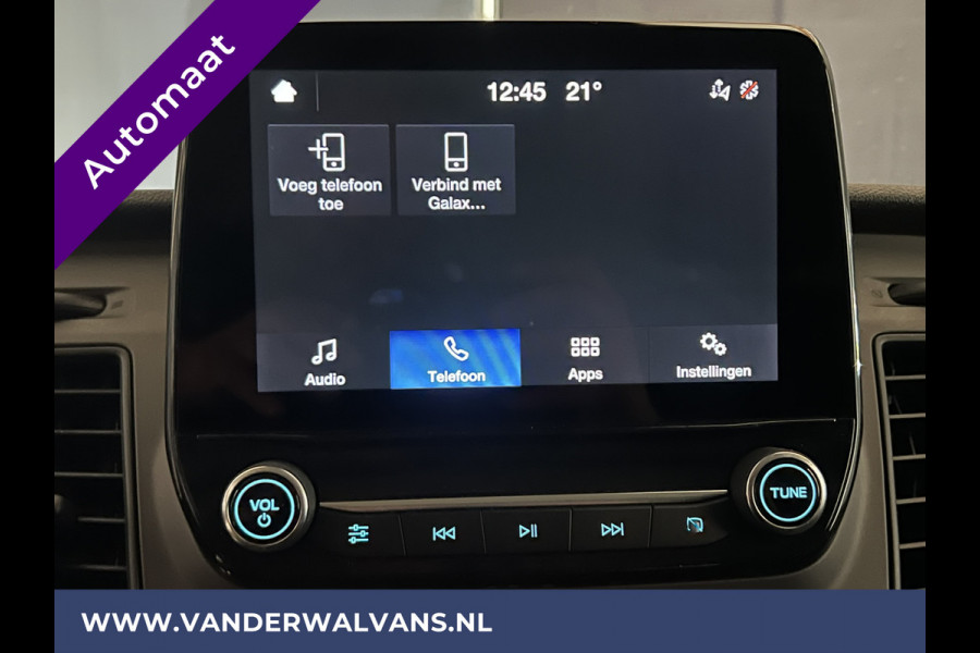 Ford Transit Custom 2.0 TDCI 130pk Automaat L2H1 inrichting Euro6 Airco | Camera | Apple Carplay | Cruisecontrol LED, Stoelverwarming, Verwarmde voorruit, Trekhaak, Parkeersensoren