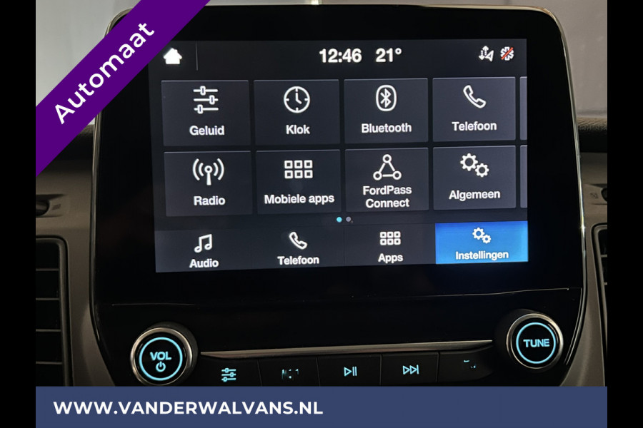 Ford Transit Custom 2.0 TDCI 130pk Automaat L2H1 inrichting Euro6 Airco | Camera | Apple Carplay | Cruisecontrol LED, Stoelverwarming, Verwarmde voorruit, Trekhaak, Parkeersensoren