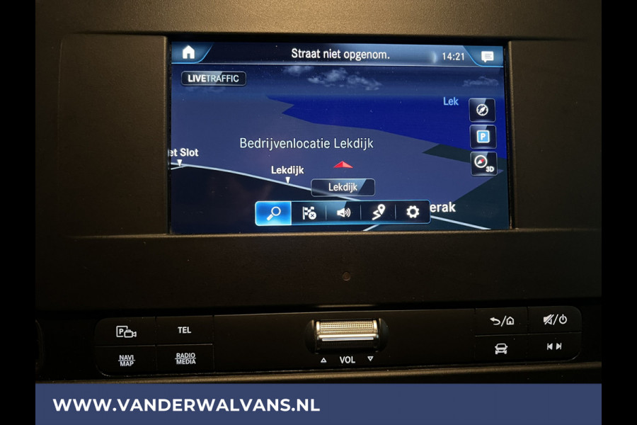Mercedes-Benz Sprinter 317 CDI 170pk L3H2 Euro6 Airco | Navigatie | Camera | Apple Carplay | Android Auto Chauffeursstoel, Bijrijdersbank