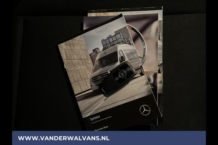 Mercedes-Benz Sprinter 317 CDI 170pk L3H2 Euro6 Airco | Navigatie | Camera | Apple Carplay | Android Auto Chauffeursstoel, Bijrijdersbank