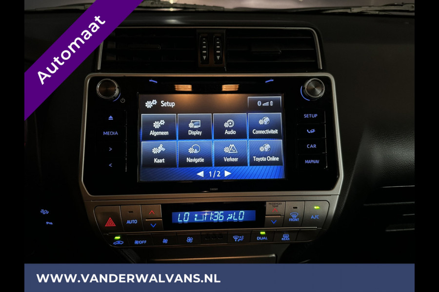 Toyota Land Cruiser 2.8 D-4D-F 177pk Automaat 3000kg Trekhaak Euro6 Airco | Camera | Navigatie | LM velgen Cruisecontrol, Parkeersensoren, Stoelverwarming, Verwarmde voorruit