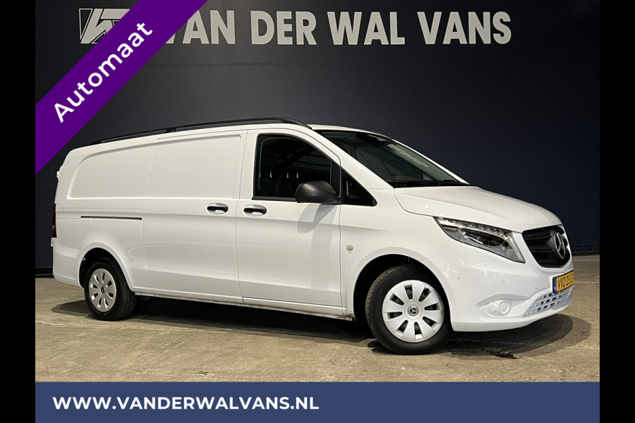 Mercedes-Benz Vito 116 CDI 163 pk 9G Tronic Automaat L3H1 XL Fabrieksgarantie Euro6 Airco | LED | Camera cruisecontrol, parkeersensoren, Apple Carplay, Android auto, 2500kg Trekhaak, bijrijdersbank