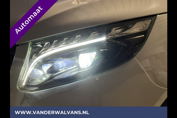 Mercedes-Benz Vito 116 CDI 163 pk 9G Tronic Automaat L3H1 XL Fabrieksgarantie Euro6 Airco | LED | Camera cruisecontrol, parkeersensoren, Apple Carplay, Android auto, 2500kg Trekhaak, bijrijdersbank