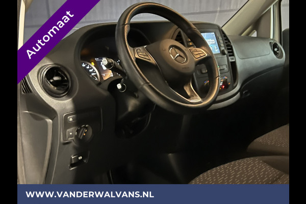 Mercedes-Benz Vito 116 CDI 163 pk 9G Tronic Automaat L3H1 XL Fabrieksgarantie Euro6 Airco | LED | Camera cruisecontrol, parkeersensoren, Apple Carplay, Android auto, 2500kg Trekhaak, bijrijdersbank