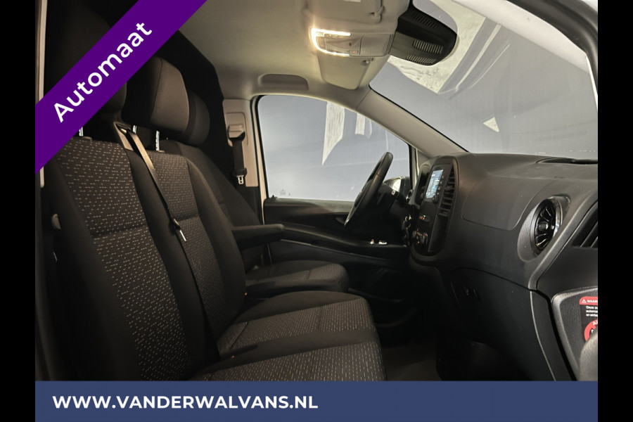 Mercedes-Benz Vito 116 CDI 163 pk 9G Tronic Automaat L3H1 XL Fabrieksgarantie Euro6 Airco | LED | Camera cruisecontrol, parkeersensoren, Apple Carplay, Android auto, 2500kg Trekhaak, bijrijdersbank