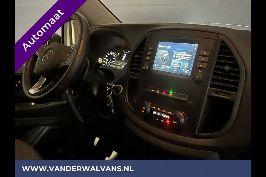 Mercedes-Benz Vito 116 CDI 163 pk 9G Tronic Automaat L3H1 XL Fabrieksgarantie Euro6 Airco | LED | Camera cruisecontrol, parkeersensoren, Apple Carplay, Android auto, 2500kg Trekhaak, bijrijdersbank