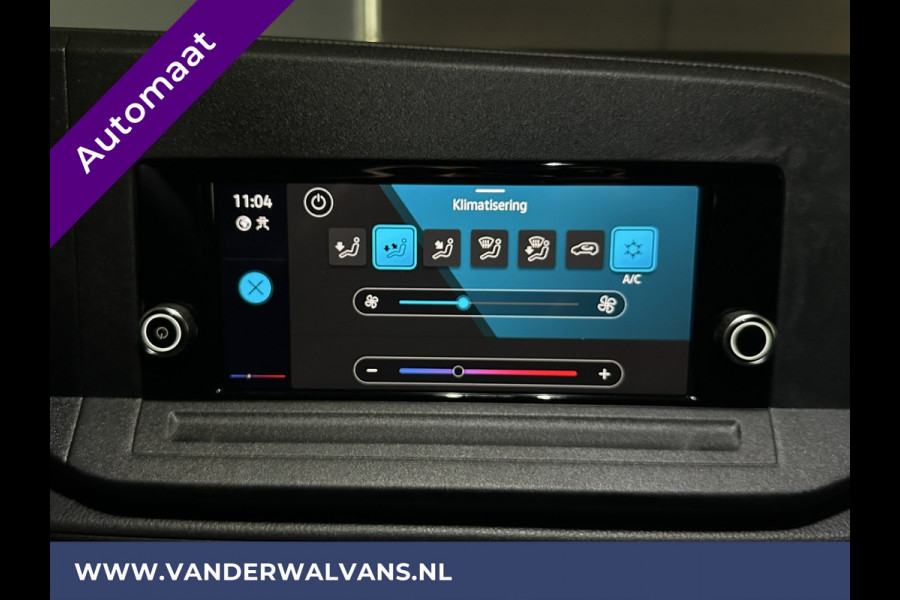 Volkswagen Caddy 1.5 TSI 114 pk Automaat L2H1 Maxi Fabrieksgarantie Euro6 Airco | Camera | Apple Carplay cruisecontrol, android auto, parkeersensoren, lederen bekleding