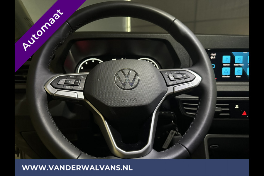 Volkswagen Caddy 1.5 TSI 114 pk Automaat L2H1 Maxi Fabrieksgarantie Euro6 Airco | Camera | Apple Carplay cruisecontrol, android auto, parkeersensoren, lederen bekleding