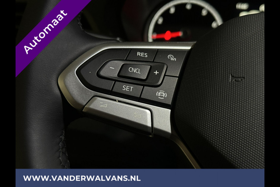 Volkswagen Caddy 1.5 TSI 114 pk Automaat L2H1 Maxi Fabrieksgarantie Euro6 Airco | Camera | Apple Carplay cruisecontrol, android auto, parkeersensoren, lederen bekleding
