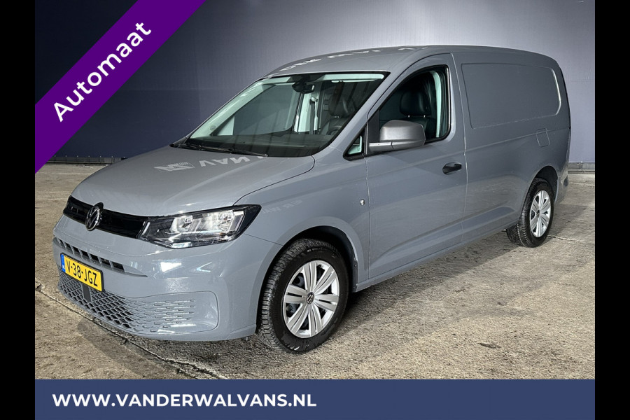 Volkswagen Caddy 1.5 TSI 114 pk Automaat L2H1 Maxi Fabrieksgarantie Euro6 Airco | Camera | Apple Carplay cruisecontrol, android auto, parkeersensoren, lederen bekleding