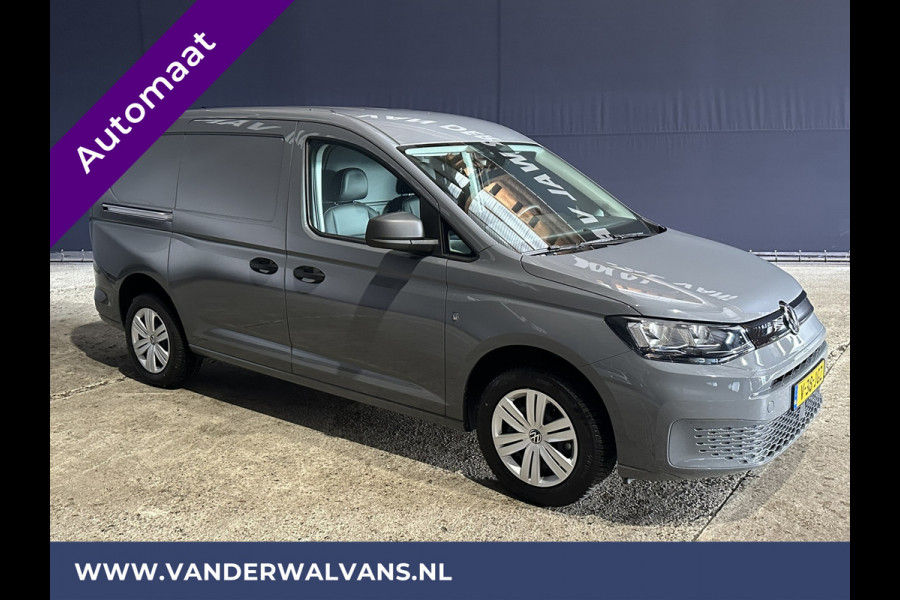 Volkswagen Caddy 1.5 TSI 114 pk Automaat L2H1 Maxi Fabrieksgarantie Euro6 Airco | Camera | Apple Carplay cruisecontrol, android auto, parkeersensoren, lederen bekleding