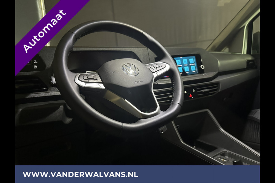 Volkswagen Caddy 1.5 TSI 114 pk Automaat L2H1 Maxi Fabrieksgarantie Euro6 Airco | Camera | Apple Carplay cruisecontrol, android auto, parkeersensoren, lederen bekleding