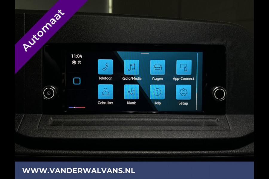 Volkswagen Caddy 1.5 TSI 114 pk Automaat L2H1 Maxi Fabrieksgarantie Euro6 Airco | Camera | Apple Carplay cruisecontrol, android auto, parkeersensoren, lederen bekleding