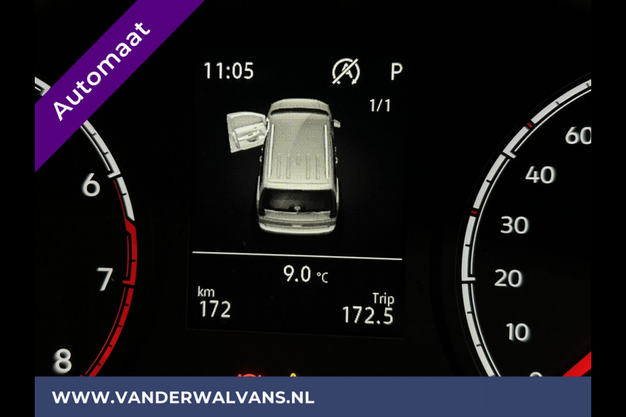 Volkswagen Caddy 1.5 TSI 114 pk Automaat L2H1 Maxi Fabrieksgarantie Euro6 Airco | Camera | Apple Carplay cruisecontrol, android auto, parkeersensoren, lederen bekleding