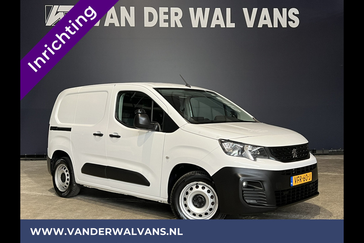 Peugeot Partner 1.5 BlueHDI 102pk L1H1 inrichting Euro6 Airco | Cruisecontrol | Trekhaak | Parkeersensoren Android auto Peugeot Partner 1.5 BlueHDI 102pk L1H1 inrichting Euro6 Airco | Cruisecontrol | Trekhaak | Parkeersensoren Android auto