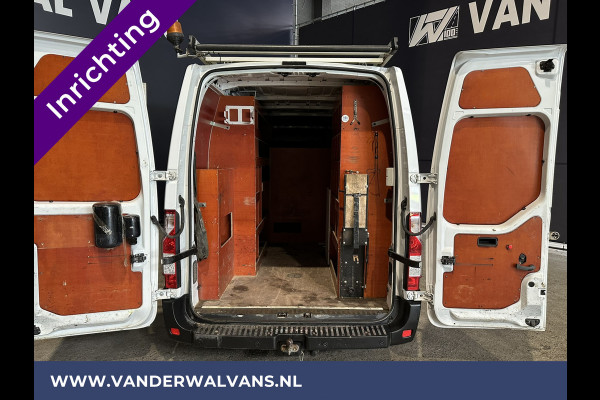 Opel Movano 2.3 CDTI 145pk L2H2 inrichting Euro6 ** Airco | Omvormer | Navigatie | Imperiaal | Camera | Trap Cruisecontrol, 2500kg Trekhaak, Parkeersensoren, Bijrijdersbank