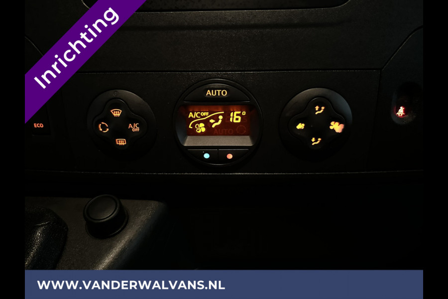 Opel Movano 2.3 CDTI 145pk L2H2 inrichting Euro6 ** Airco | Omvormer | Navigatie | Imperiaal | Camera | Trap Cruisecontrol, 2500kg Trekhaak, Parkeersensoren, Bijrijdersbank