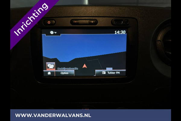 Opel Movano 2.3 CDTI 145pk L2H2 inrichting Euro6 ** Airco | Omvormer | Navigatie | Imperiaal | Camera | Trap Cruisecontrol, 2500kg Trekhaak, Parkeersensoren, Bijrijdersbank