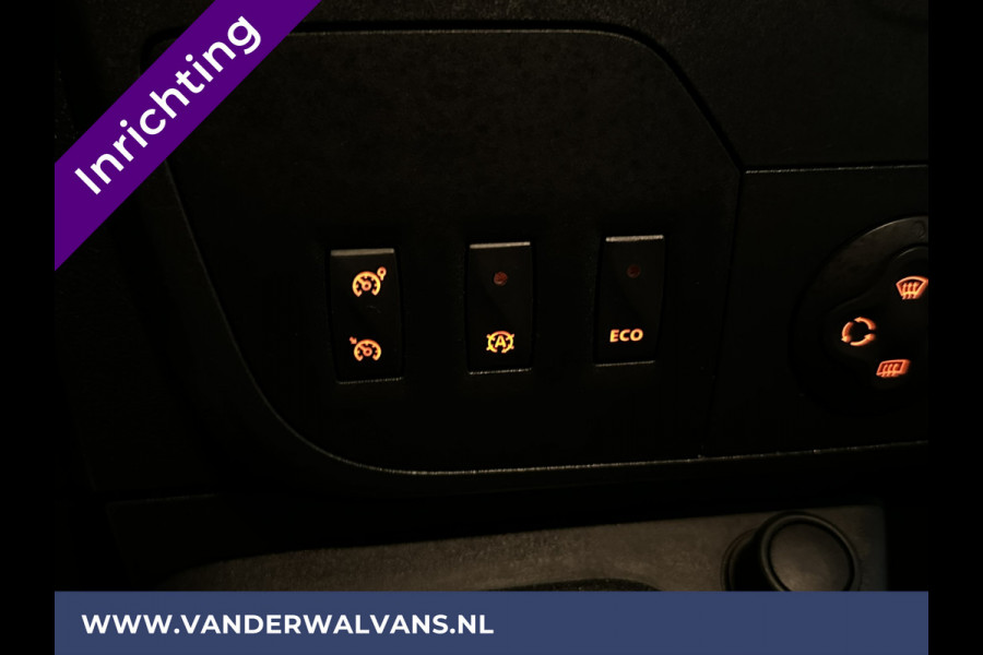 Opel Movano 2.3 CDTI 145pk L2H2 inrichting Euro6 ** Airco | Omvormer | Navigatie | Imperiaal | Camera | Trap Cruisecontrol, 2500kg Trekhaak, Parkeersensoren, Bijrijdersbank