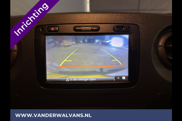 Opel Movano 2.3 CDTI 145pk L2H2 inrichting Euro6 ** Airco | Omvormer | Navigatie | Imperiaal | Camera | Trap Cruisecontrol, 2500kg Trekhaak, Parkeersensoren, Bijrijdersbank
