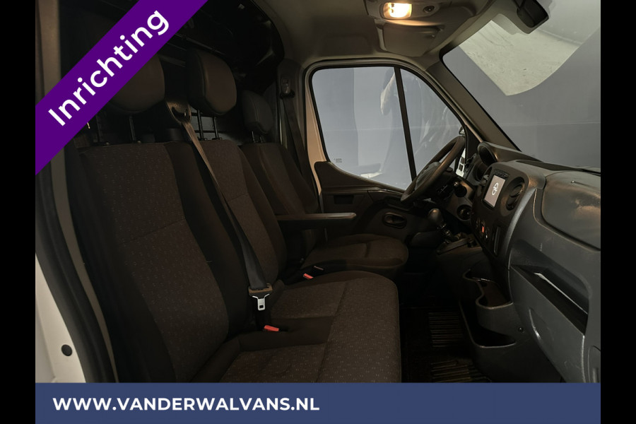 Opel Movano 2.3 CDTI 145pk L2H2 inrichting Euro6 ** Airco | Omvormer | Navigatie | Imperiaal | Camera | Trap Cruisecontrol, 2500kg Trekhaak, Parkeersensoren, Bijrijdersbank