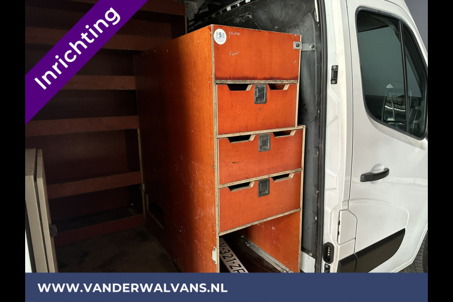 Opel Movano 2.3 CDTI 145pk L2H2 inrichting Euro6 ** Airco | Omvormer | Navigatie | Imperiaal | Camera | Trap Cruisecontrol, 2500kg Trekhaak, Parkeersensoren, Bijrijdersbank