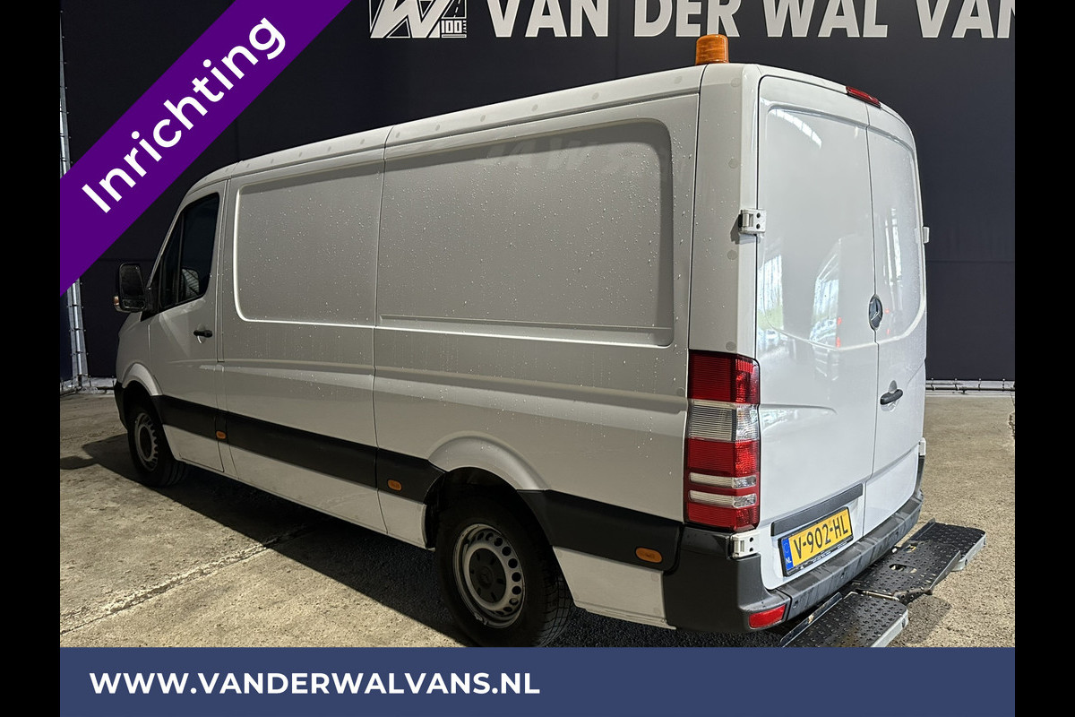 Mercedes-Benz Sprinter 316 CDI 164pk L2H1 inrichting Euro6 Airco | 2800kg trekhaak | Omvormer Cruisecontrol, Parkeersensoren Mercedes-Benz Sprinter 316 CDI 164pk L2H1 inrichting Euro6 Airco | 2800kg trekhaak | Omvormer Cruisecontrol, Parkeersensoren