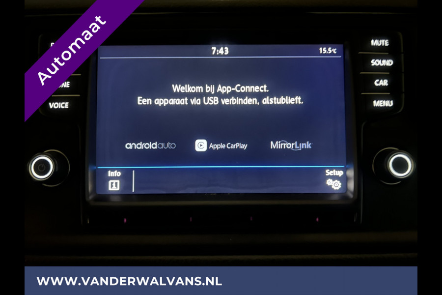 Volkswagen Crafter 2.0 TDI 140pk Automaat L3H3 L2H2 Euro6 Airco | Camera | Apple Carplay Android Auto, 270 Graden achterdeuren, Parkeersensoren