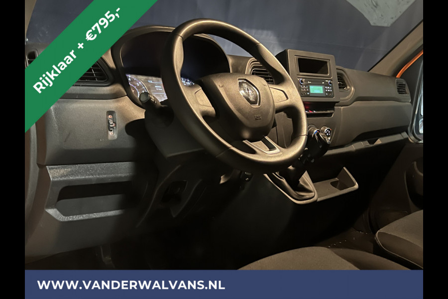 Renault Master 2.3 dCi 135 pk RIJKLAAR Pick up Open laadbak Dubbele cabine Euro6 Airco | 7-Zits | 2500kg Trekhaak Bluetooth-telefoonvoorbereiding