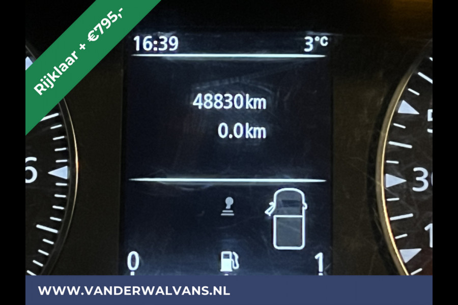 Renault Master 2.3 dCi 135 pk RIJKLAAR Pick up Open laadbak Dubbele cabine Euro6 Airco | 7-Zits | 2500kg Trekhaak Bluetooth-telefoonvoorbereiding