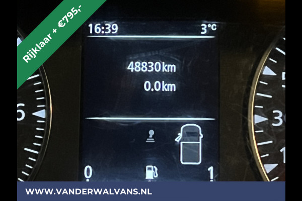 Renault Master 2.3 dCi 135 pk RIJKLAAR Pick up Open laadbak Dubbele cabine Euro6 Airco | 7-Zits | 2500kg Trekhaak Bluetooth-telefoonvoorbereiding