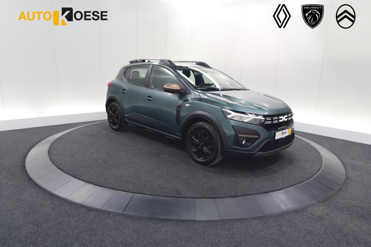 Dacia SANDERO Stepway TCe 90 Extreme | Camera | Dodehoekdetectie | Navigatie | Apple Carplay Dacia SANDERO Stepway TCe 90 Extreme | Camera | Dodehoekdetectie | Navigatie | Apple Carplay