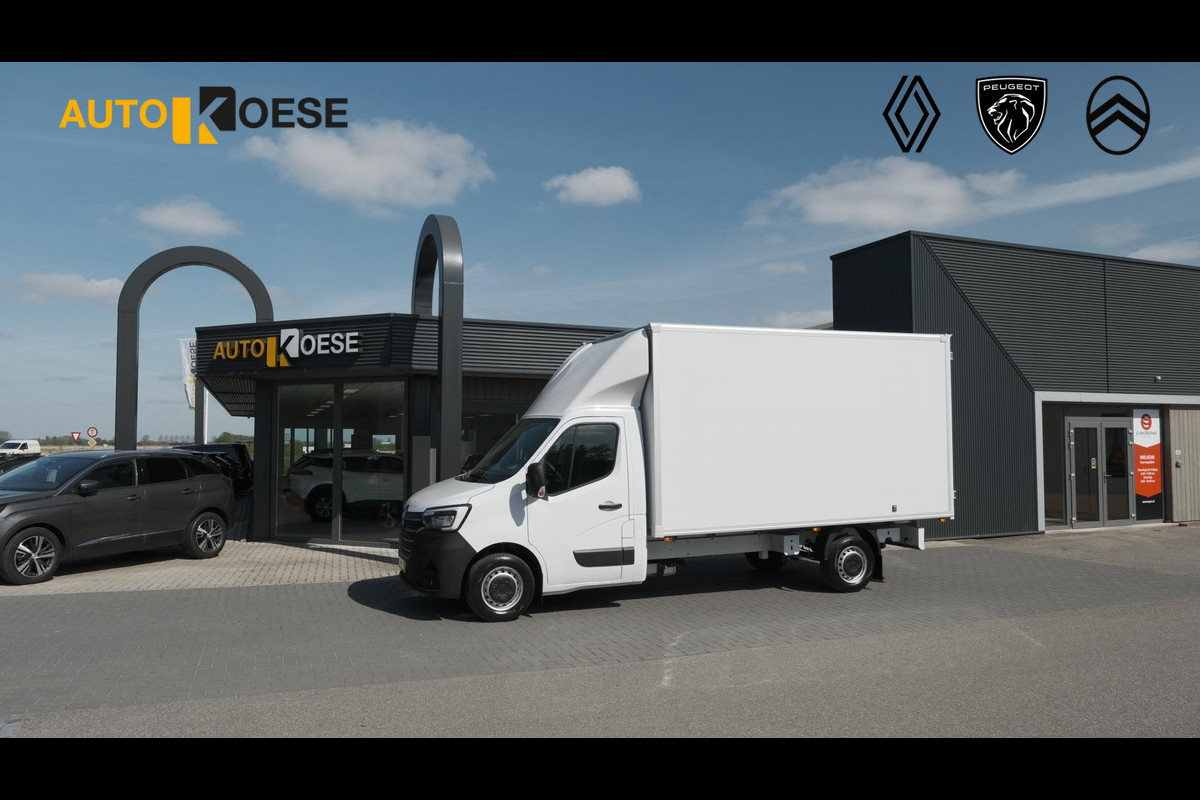 Renault Master T45 165 dCi L3 Energy | Bakwagen | Distribox | Navigatie | Cruise Control | Apple Carplay | Climate Control Renault Master T45 165 dCi L3 Energy | Bakwagen | Distribox | Navigatie | Cruise Control | Apple Carplay | Climate Control