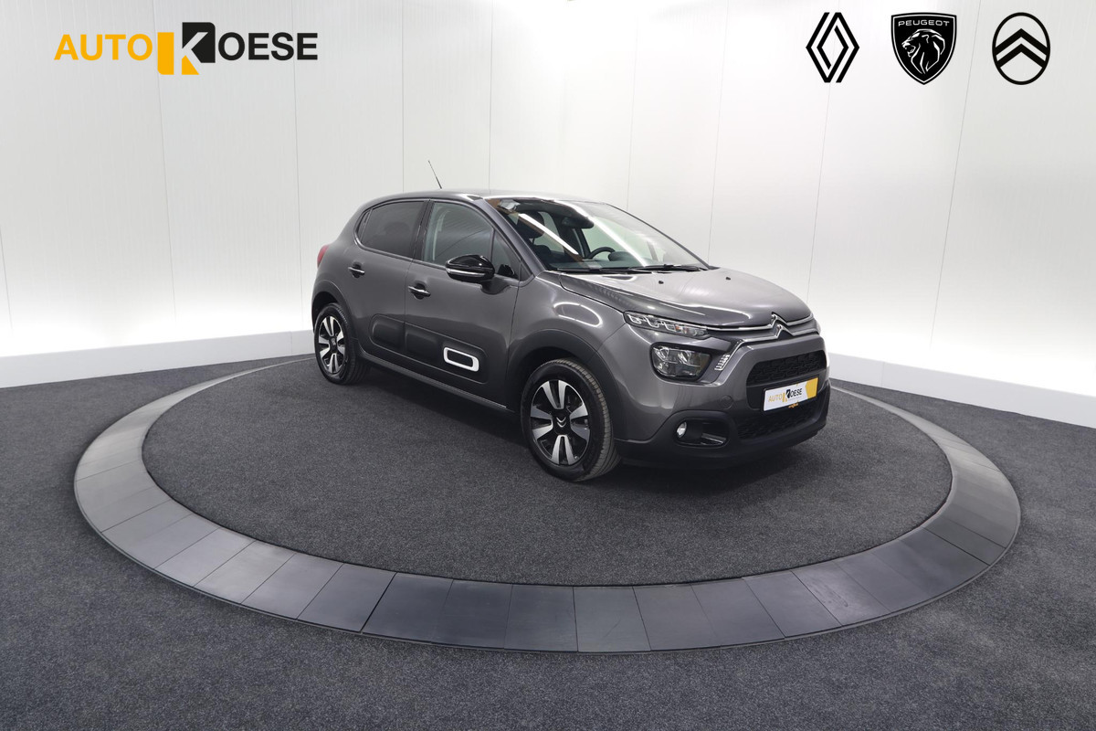 Citroën C3 PureTech 110 EAT6 Max | Apple Carplay | Parkeersensoren | 16 Inch Lichtmetalen Velgen Citroën C3 PureTech 110 EAT6 Max | Apple Carplay | Parkeersensoren | 16 Inch Lichtmetalen Velgen