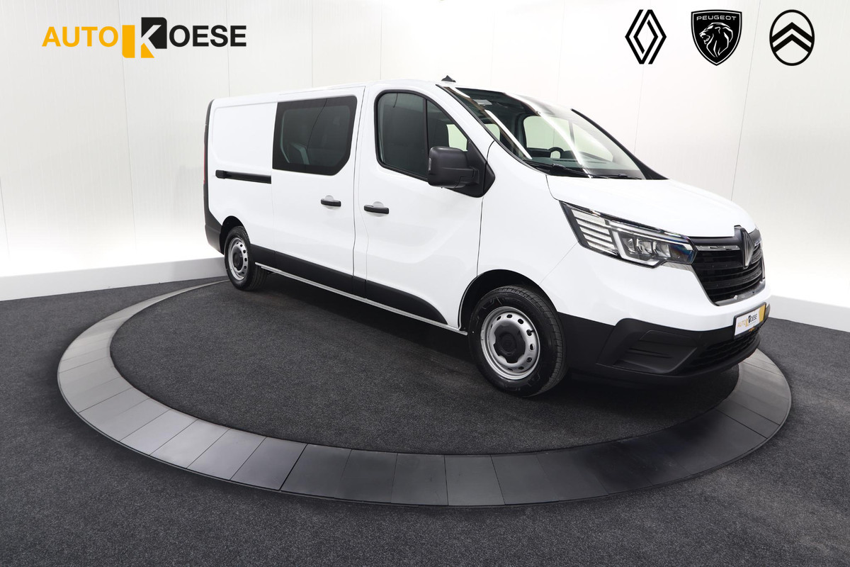 Renault Trafic 2.0 Blue dCi 130 T29 L2H1 Advance DC | 6 Zitplaatsen | Camera | Apple Carplay | Navigatie Renault Trafic 2.0 Blue dCi 130 T29 L2H1 Advance DC | 6 Zitplaatsen | Camera | Apple Carplay | Navigatie