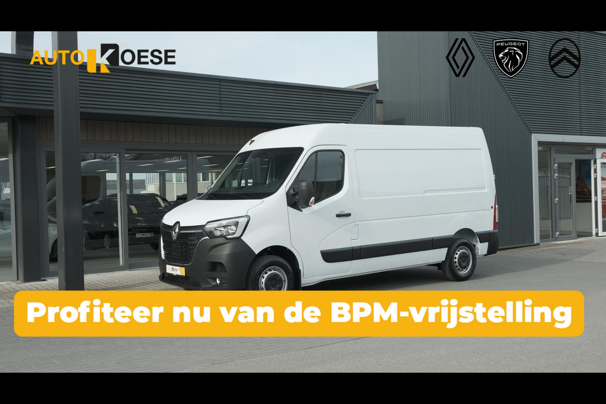 Renault Master T35 2.3 dCi 135 L2H2 Comfort | Direct Leverbaar | Navigatie | Parkeersensoren | Airco | Cruise Control | Vloerplaat In Laadruimte Renault Master T35 2.3 dCi 135 L2H2 Comfort | Direct Leverbaar | Navigatie | Parkeersensoren | Airco | Cruise Control | Vloerplaat In Laadruimte