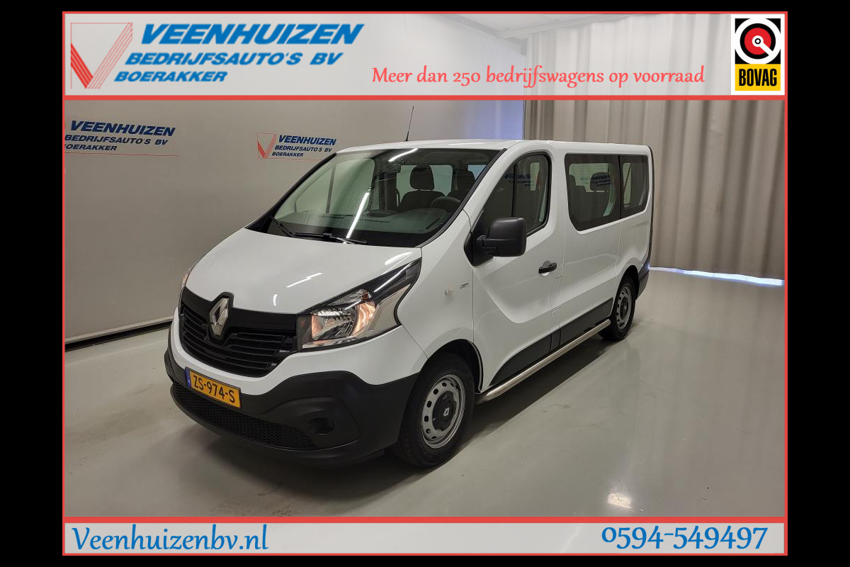 Renault Trafic Passenger 1.6dCi Personenbus 8-Persoons Excl. BTW Bpm vrij Euro 6! Renault Trafic Passenger 1.6dCi Personenbus 8-Persoons Excl. BTW Bpm vrij Euro 6!