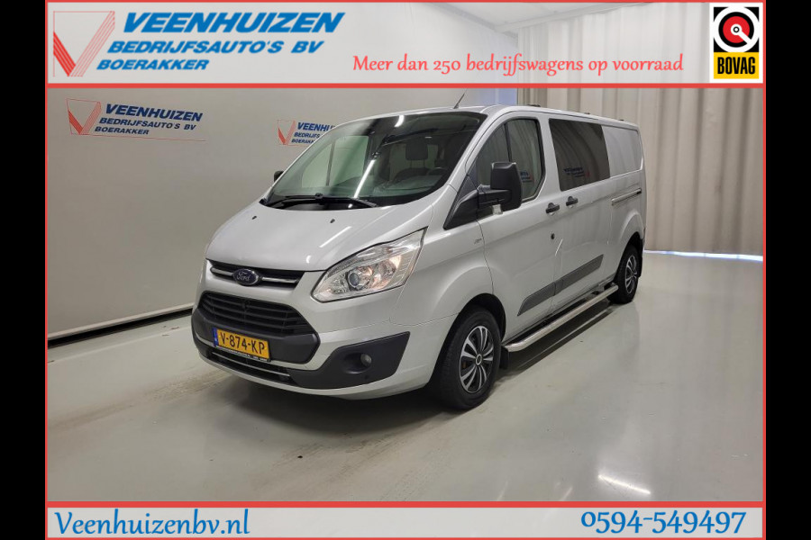 Ford Transit Custom 2.0TDCI L2/H1 Dubbele Cabine Euro 6!